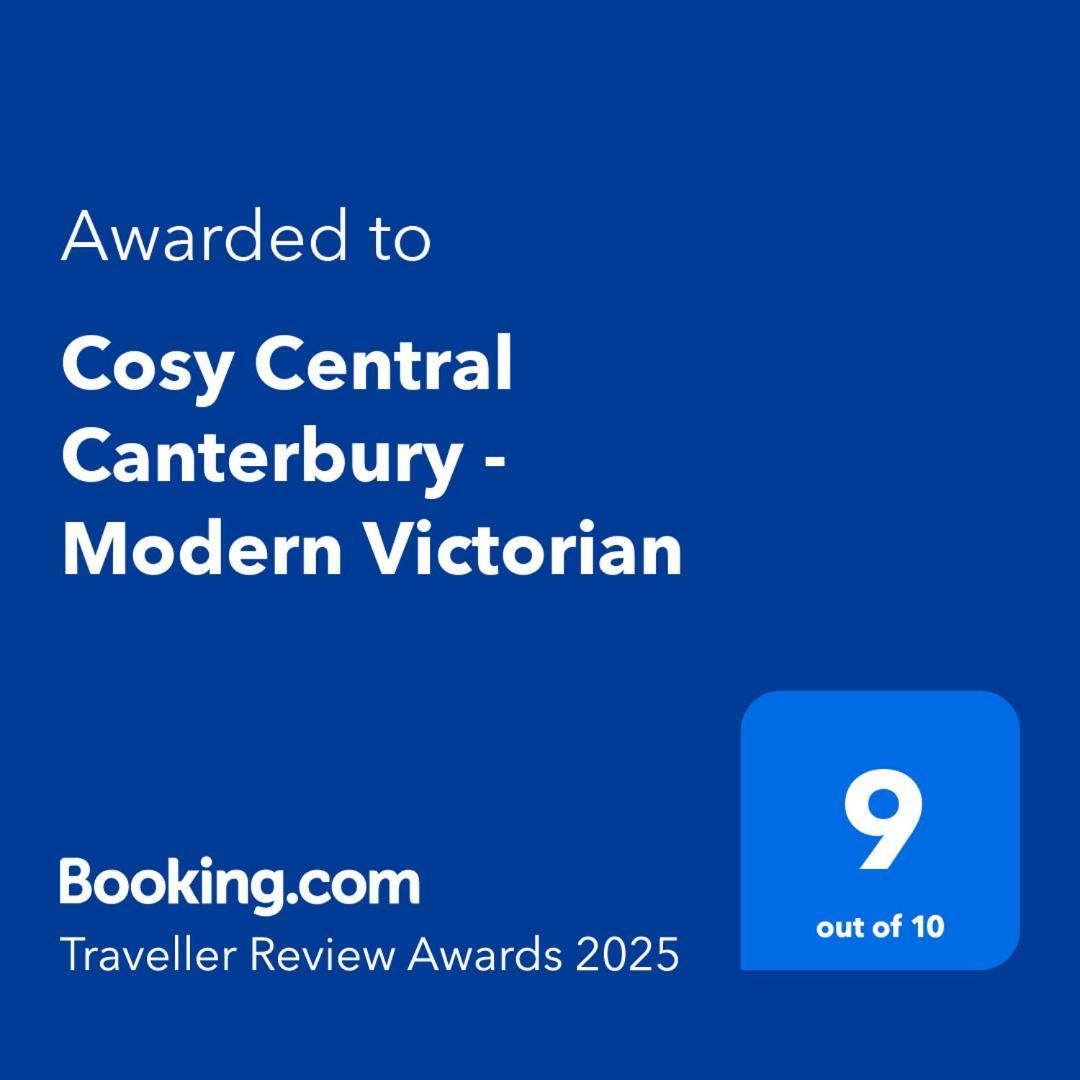 Cosy Central Canterbury - Modern Victorian 外观 照片